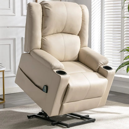 COMHOMA Elektrische Sta-op Fauteuil met Massage & Relaxfunctie