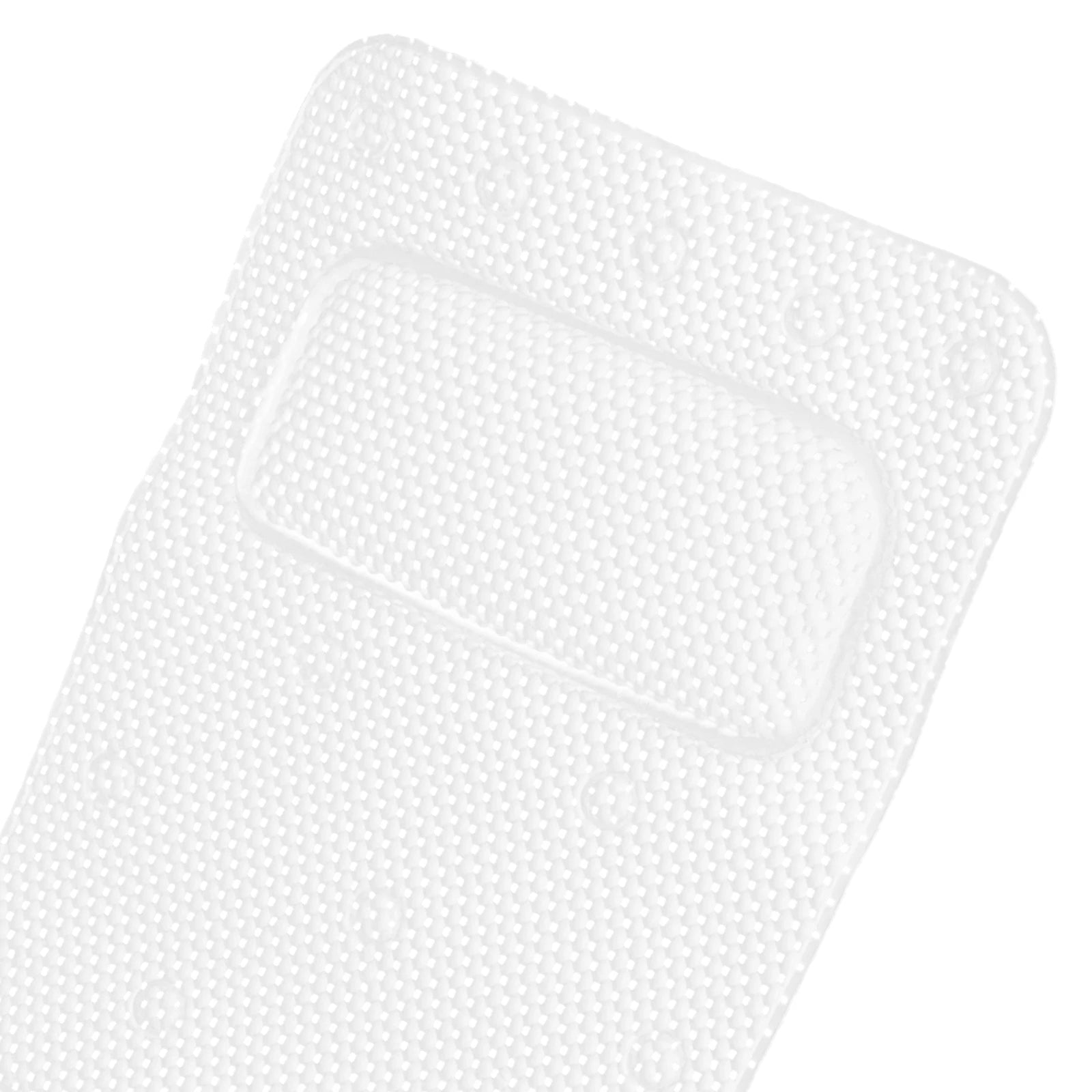 Achterkant van de badmat 