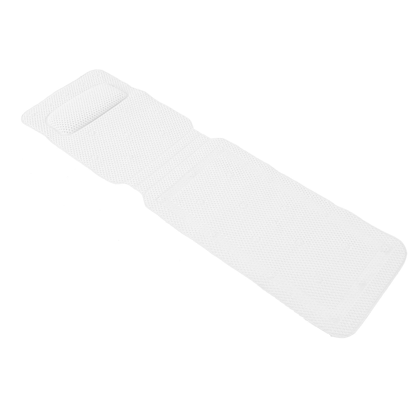 Badmat ligt horizontaal 