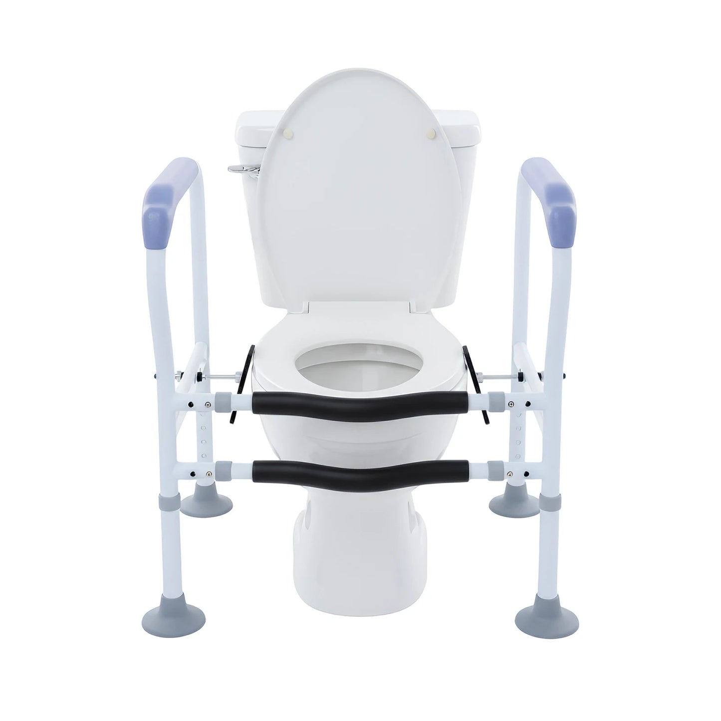 Toilet Veiligheidsbeugels – Vrijstaand Toiletframe met Armleuningen (Verstelbaar)