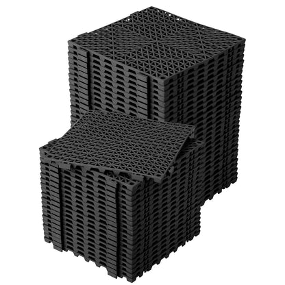 Antislip Tegelmatten 30x30 cm Set van 50 – Sneldrogend & Waterafvoerend voor de Badkamer