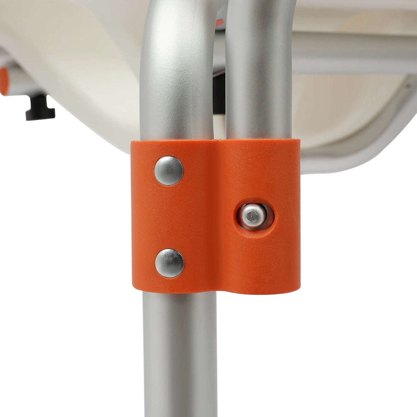 Opvouwbare Douchestoel met Armleuningen en Rugleuning – Verstelbaar & Antislip