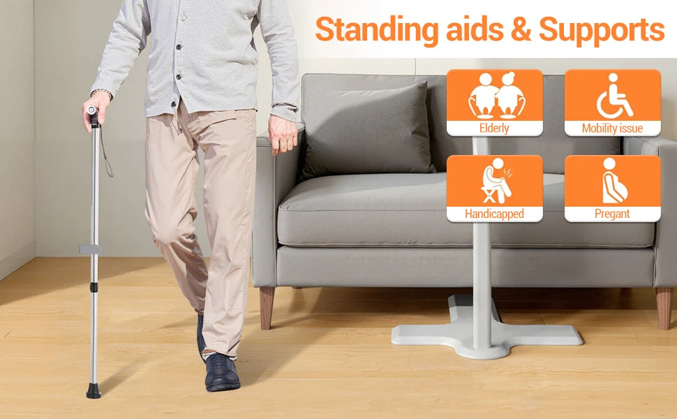 Mobiele Opsta- en Loopsteun voor Thuisgebruik – Verstelbaar & Antislip