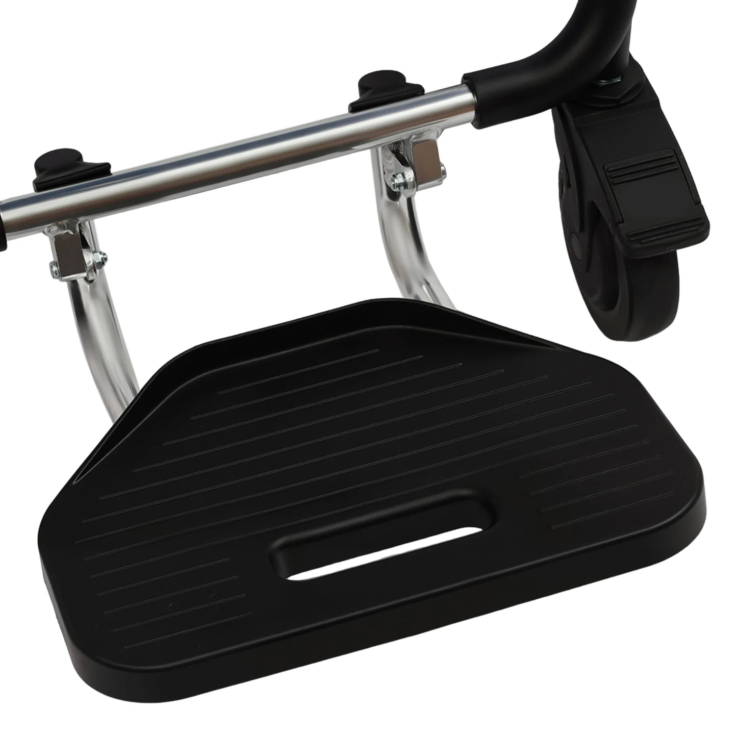 Mobiele douche- en toiletstoel met wielen – 3-in-1 hulpmiddel voor veilig wassen en toiletgebruik